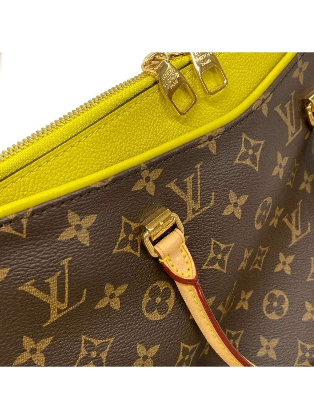 Louis Vuitton Handbag Monogram Pallas Pistache